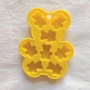 FREE with Purchase - Teddy Bear Yellow Silicone Ice Cube Tray